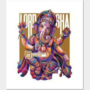 GANESHA Posters and Art